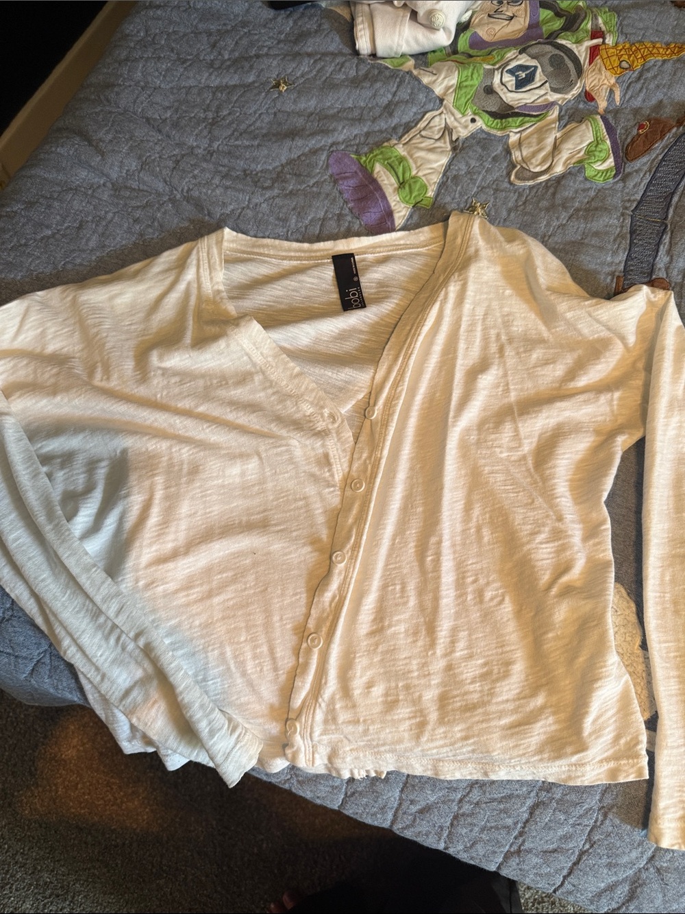 Bobi white button down